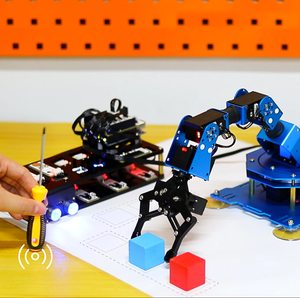 Neue Ankunft Roboter DIY für Arduino U-NO R3 Projekt Roboter Arm Starter Kit mit Roboter Sensor Kit STEAM Bildung