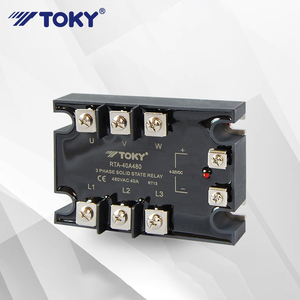 TOKY High Quality Zero-cross Activation DC 4-32V Control <strong>Signal</strong> <strong>Input</strong> SCR <strong>Output</strong> 40A Solid State <strong>Relay</strong> - Product Image 3
