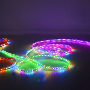 Adresli RGB LED şerit işık WS2811 rüya renk dijital programlanabilir esnek LED piksel bant ışık 24V 10m 600 LEDs - Product Image 4