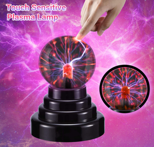 Hot Sale Newest Plug-in Battery 4inch Touch Sound <strong>Thunder</strong> Light Large Plasma Ball With Switch Control - Product Image 2