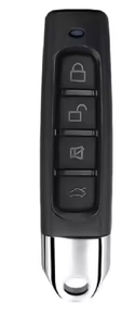 Black 50g porta barriera automatica universale duplicatore telecomando 433.92MHz 4 pulsanti di ricambio codice fisso telecomando chiave - Product Image 3