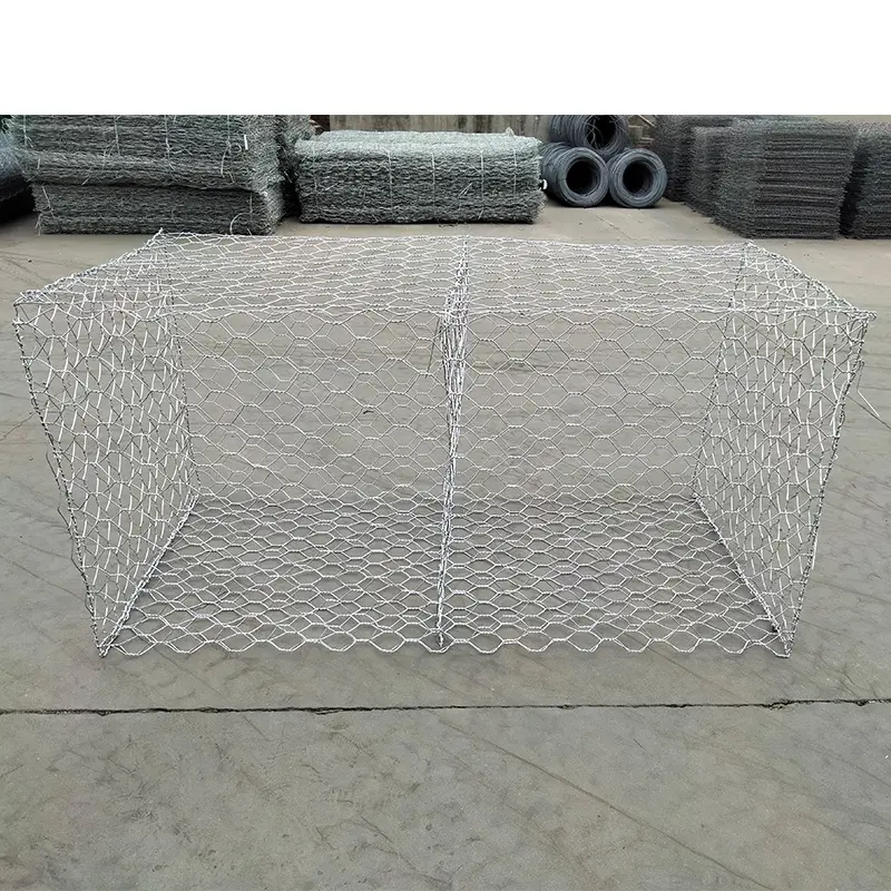 Pakistan 4x1x0.5m gabion wall cost/ Heavy galvanized gabion baskets/ Rock gabion wire mesh