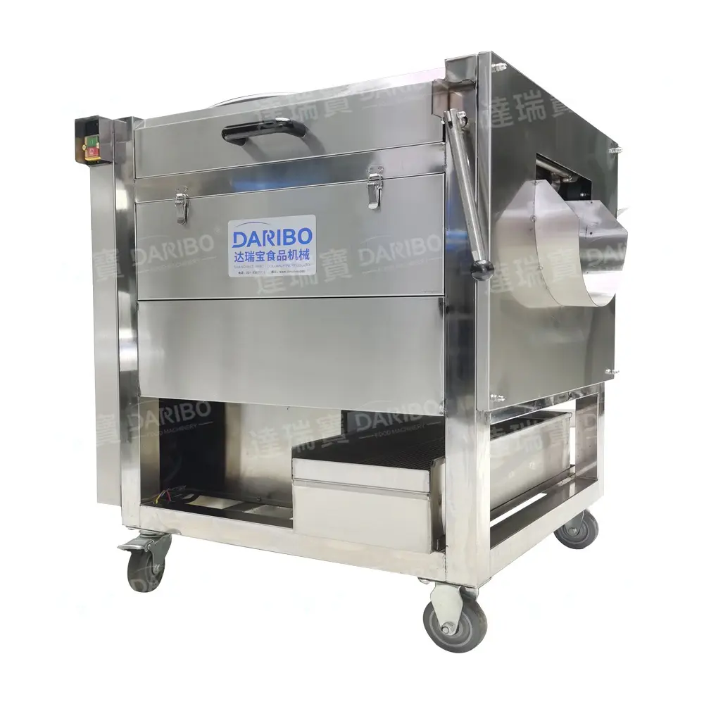 Zencefil manyok temizleme makinesi patates havuç soyucu gıda ekipmanları satılık