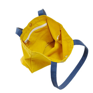 12oz <span class=keywords><strong>Canvas</strong></span> Tote Túi phim hoạt hình xử lý tái sử dụng Kích thước trung bình Túi mua sắm truyền nhiệt màn hình đồng bằng thư cho sinh viên Quà Tặng - Product Image 6