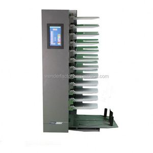 WD-R412 12 Bins Fast Automatic Touch Screen Digital Control Paper Collator Paper Counting Collating Machines - Product Image 6