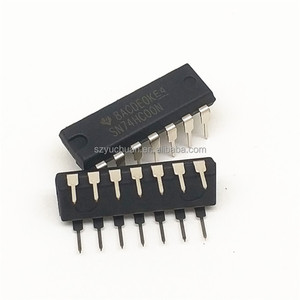 NANDゲートDIP-14ロジックゲートSN74HC00N,オリジナル2V ~ 6V 2uA 4 15ns @ 6V,50pF - Product Image 3
