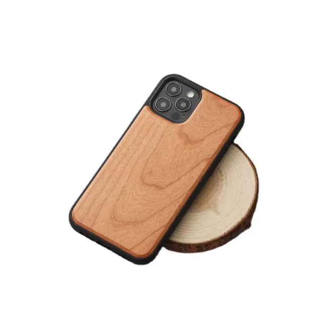 Чехол из натурального дерева для iPhone 14 13, из вишни, бамбука, грецкого ореха, бамбука, деревянный Жесткий чехол для телефона для iPhone 14 Pro Max