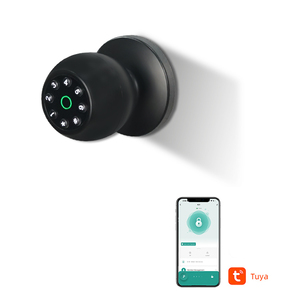 Deftun Security Electric Digital Password <strong>Key</strong> Tuya App <strong>Blue</strong>-tooth Smart Knob Door <strong>Lock</strong> - Product Image 5