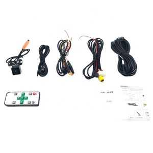 Caja negra del sistema de conducción segura de la cámara del coche del ojo del pájaro 360 para la cámara del coche de 360 grados, monitor de visión redondo - Product Image 1