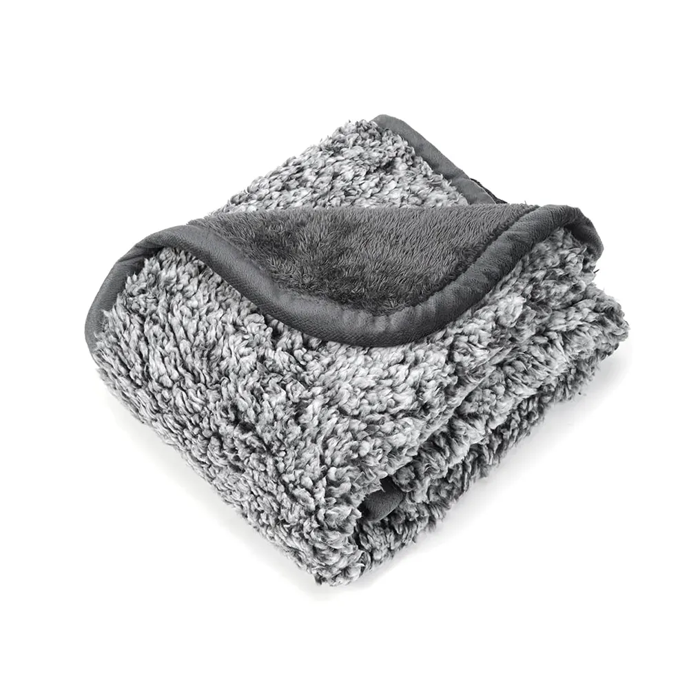 Große Plüsch Sherpa Fleece Crate Pad Matte Wasserdichte Katze Welpe Hund Bettdecke Haustier Decke