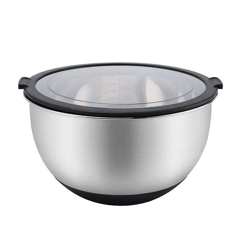 bowl and lid- black