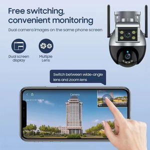 Hoocam utdoor iFi upport 128 ememory ARD ececececececamera utdoor 4M6M5X oom UAL ENS Z etwork amera - Product Image 2
