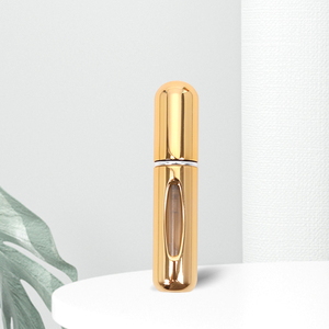 ขวดน้ำหอมแบบพกพาขนาด 5 มล. และ 8 มล. ทำจากอะลูมิเนียม แบบเติมได้ สำหรับการเดินทาง ใช้สำหรับบรรจุน้ำหอมเพื่อการดูแลส่วนบุคคล - Product Image 2