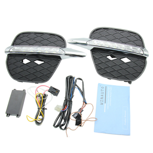ไฟวิ่งกลางวัน LED ตามลำดับพร้อมไฟเลี้ยวสีเหลืองสำหรับ BMW X5 E70 E70LCI 2011 2012 2013 - Product Image 6