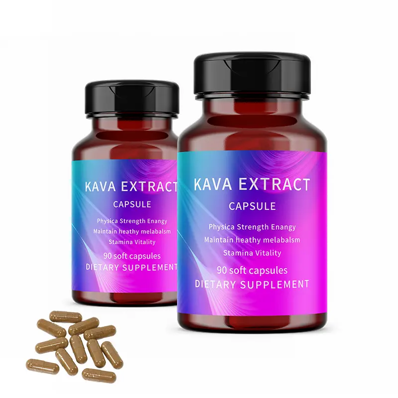 High Quality OEM Kavalactones kava herb kava extract resin Kava Extract Capsules