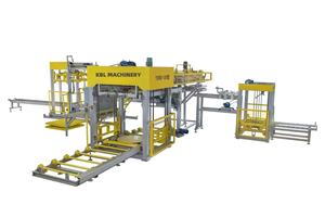 Apilador robótico automático, máquina paletizadora, componentes hidráulicos de núcleo PLC para línea de producción de bloques de hormigón a base de cemento - Product Image 2