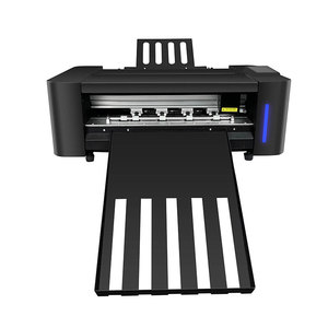 FS350DC自動二重ヘッドサーボモーター死ぬ切断機ビニールステッカーシートラベルカッター用高速 - Product Image 3