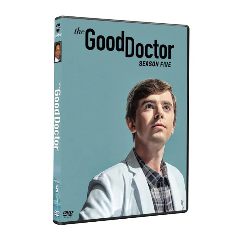 The Good Doctor Temporada 5 Últimas películas en DVD 5 Discos Fábrica al por mayor Películas en DVD Serie de TV Dibujos animados CD Blue Ray Envío gratis