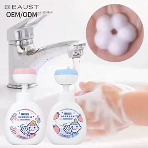 Özel etiket çiçek köpük el sabunu temizlemek ve hidrat cilt kolay kullanım zulüm içermeyen el sabun pompası hassas ciltler için uygun - Product Image 2