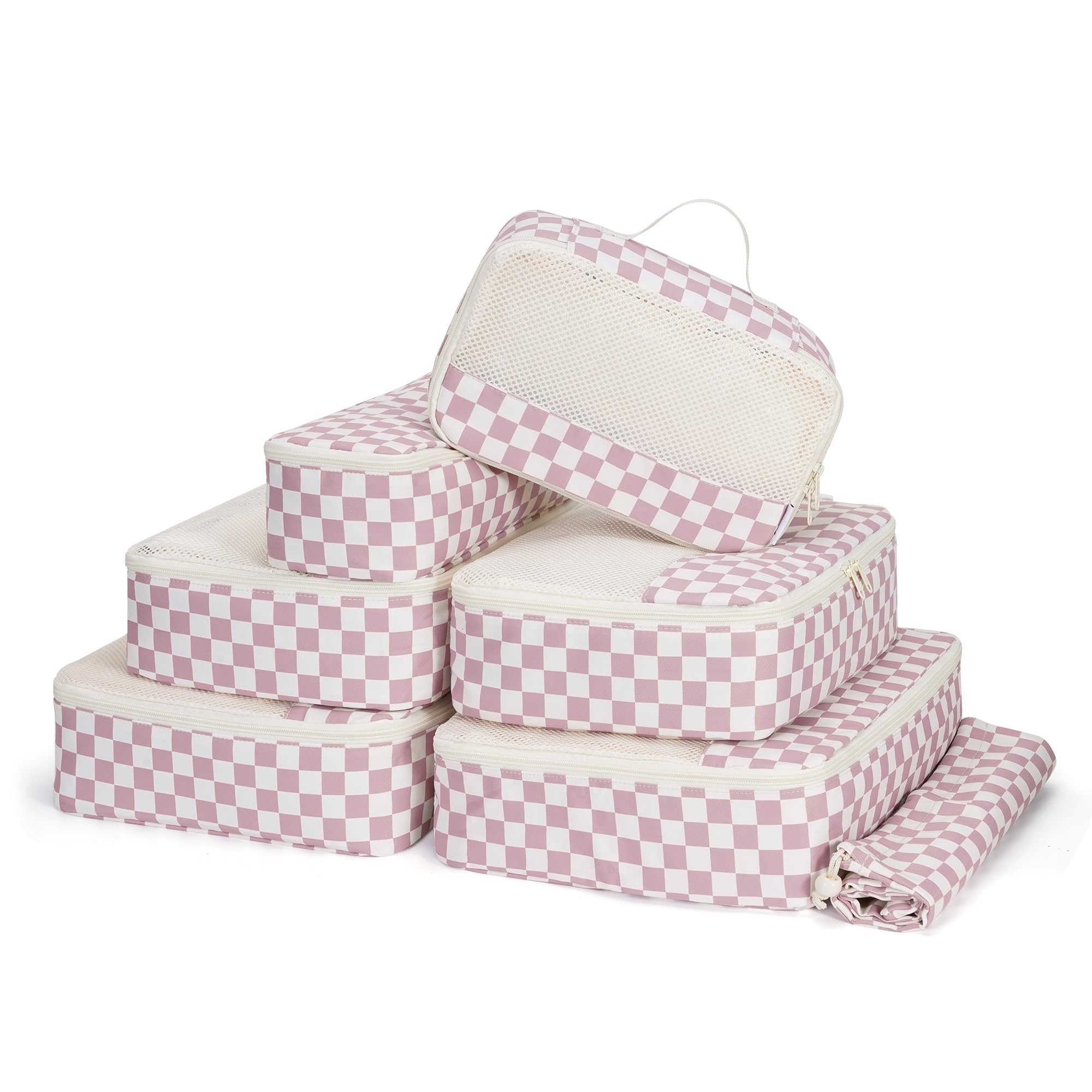 Damier Rose Poudré