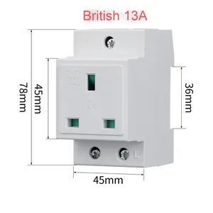 AC30 Modular UK French American European Standard Large South African Rail <strong>Socket</strong> <strong>Export</strong> Distribution Box for Plugs <strong>Sockets</strong>