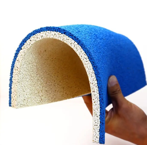 EPDM kauçuk granüller renkli oyun alanı yüzey malzemesi güvenlik özellikleri yüksek kalite standartlarına sahip EPDM pelet parçacıkları - Product Image 5