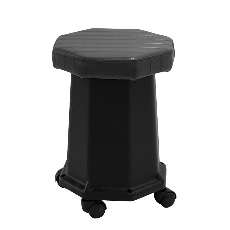 Gray foreskin stool surface (with wheels)