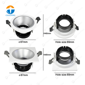 Đèn Trần Hình Cốc Màu Vàng Đen Và Trắng Có Thể Thay Thế Đèn Chiếu Sáng Đèn Chiếu Sáng Mr16 Đèn Chiếu Sáng Hình Vuông Gu10 Hình Tròn - Product Image 5