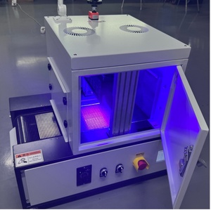 Enbo dẫn <span class=keywords><strong>UV</strong></span> chữa băng tải systym 5-inch hiển thị cảm ứng cho <span class=keywords><strong>UV</strong></span> véc ni lớp phủ chất kết dính chữa - Product Image 5