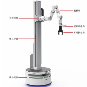 Robot de elevación móvil compuesto inteligente personalizado Automatización de brazo robot colaborativo industrial pequeño robot multieje - Product Image 5