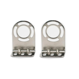 Custom Encoder Holder Black Mounting Bracket Rotary L-Bracket Fixed Mount <strong>Support</strong> in China - Product Image 4