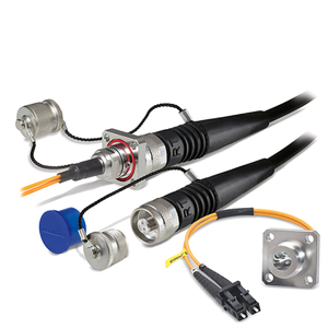 Conector dúplex Rosenberger de fibra óptica RDC Cable de parche impermeable SM MM 2C 2F IDC FTTA Solución para estación base 5G al aire libre - Product Image 1