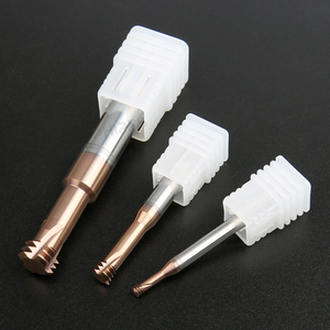 M4 M5 M8 M10สามฟันด้ายเครื่องกัด Cnc Helix 3 T คุณภาพสูงคาร์ไบด์ End Mill M2 M3 3ฟัน Endmill สำหรับ Threading - Product Image 4