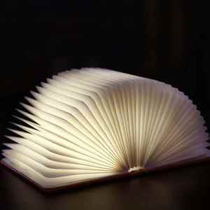 โคมไฟ LED สำหรับอ่านหนังสือตอนกลางคืนแบบพับได้ปรับได้ปรับแต่งได้พร้อมตัวแปลงแบตเตอรี่สำหรับตกแต่งเดสก์ท็อปสำหรับห้องนั่งเล่น - Product Image 3