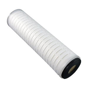 Small size double layers polypropylene (PP) <strong>membrane</strong> 10 microns folded liquid filter element for ink filtration
