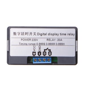Relé de retardo de tiempo Digital T3230, relé de sincronización ajustable, interruptor de retardo de tiempo, pantalla LED, interruptor de Control de temporizador de ciclo, 110V, 220V, 12V24V - Product Image 3