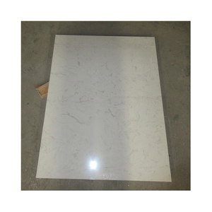 Giá Rẻ M2 Giá Nhựa Epoxy Đánh Bóng Bề Mặt Carrera Trắng Bảng Điều Chỉnh Thạch Anh Đá Tấm Gạch Cho Sàn - Product Image 3