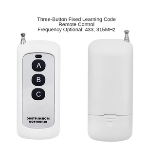 Interruttore telecomando a lunga distanza EV1527 senza fili con 4 pulsanti 315/433MHz per porta elettrica e Garage tastiera in silicone - Product Image 5
