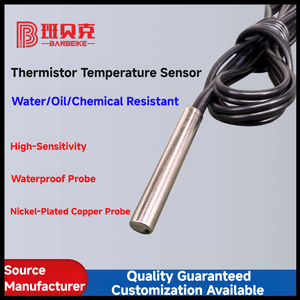 Sensor de temperatura del termistor NTC 10K 3950 de Respuesta Rápida personalizable con amplio rango de temperatura - Product Image 3