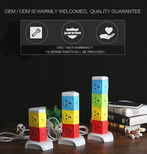 Enchufe de placa de extensión giratorio Vertical de 180 grados para escritorio doméstico, salida Universal 5AC con puertos USB duales - Product Image 6