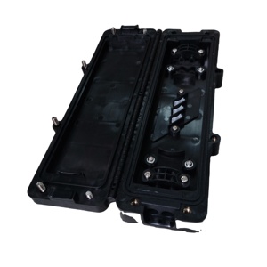 Equipo de telecomunicaciones 2 en 2 Out, cierre de empalme de fibra óptica Horizontal, Mini FTTH, caja de conexiones de Cable de caída - Product Image 4