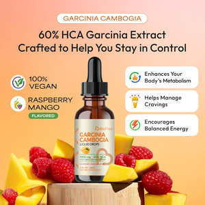 Oem nhãn hiệu riêng Garcinia Cambogia chiết xuất giọt hương vị tự nhiên giảm cân chất lỏng cho người lớn trao đổi chất tăng cường trọng lượng - Product Image 3