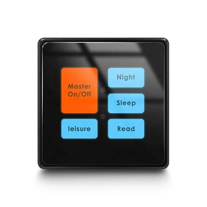 For Tuya Smart Zigbee Touch <strong>Switch</strong> Alexa Voice Remote Control Wall <strong>Switch</strong> <strong>with</strong> Wifi Connectivity for <strong>Light</strong> Control 10A Current - Product Image 1