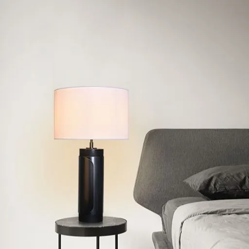 Lampe de table simple moderne de haute qualité en travertin intérieur salon salle à manger chambre décor lampe de table