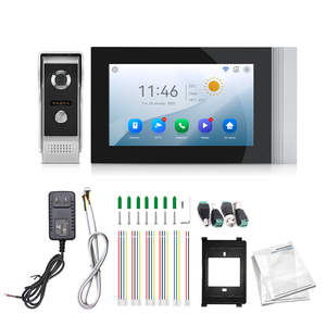 Video Door Bell Smart 7 Inch <strong>Multi</strong> Language Monitor Video <strong>Intercom</strong> <strong>System</strong> with 2.0MP Camera Videophone Home Security <strong>System</strong> - Product Image 6