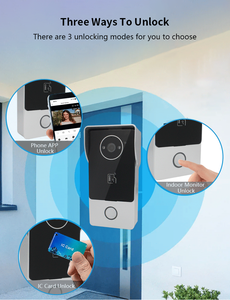Anjielo, el último timbre de vídeo inteligente Tuya con sistema de intercomunicación de vídeo de grabación de cámara para Villa Home, intercomunicador de vídeo IPS de 2 vías - Product Image 3