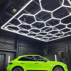 SUEZ Led esagonale personalizzato professionale per Showroom Led Workshop Light Car Detailing Lights Garage Work Light - Product Image 2