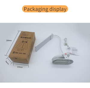 双端发光二极管台灯，带夜间阅读学习台灯夹设计，便于安装 - Product Image 6
