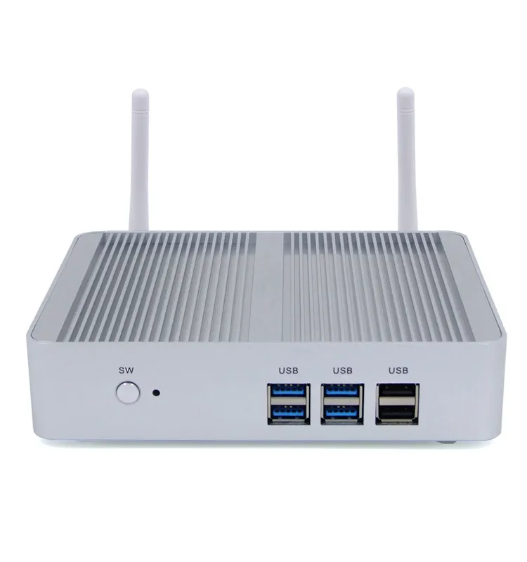 Intel Celeron N3050/N3150 Fanless Mini PC CPU 4/8GB DDR3 VGA HD HTPC ufficio Mini Computer Desktop 300M Wifi Win7/8 12V/3A OEM