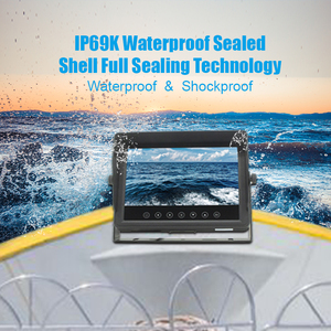 IP69K impermeable 10,1 pulgadas AHD 1080P Monitor Cámara sistema con cable pantalla Digital coche sistema de visión trasera para autobús camión - Product Image 6